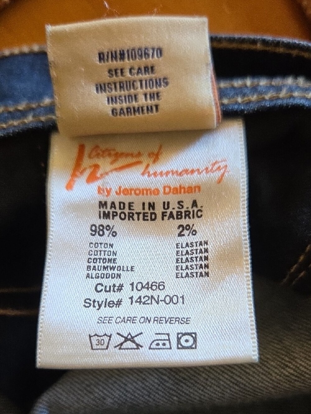 Citizens Of Humanity Women's Skinny Jeans in Dark Blue Wash - Picture 8 of 8